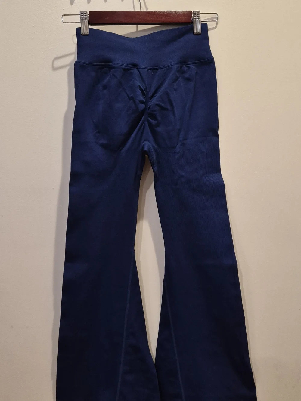 Kids Navy Flare Yoga Pants
